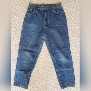 Vintage Lee Jeans Union made in USA 🇺🇸 13 28 petite high Rise short AFLCIO